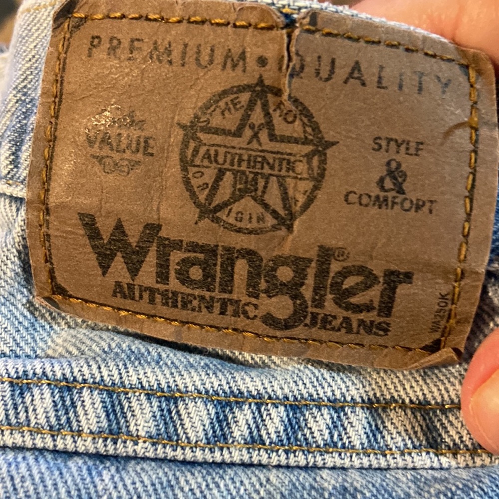 Wrangler Men’s Relaxed Fit Jeans W-33 L-34